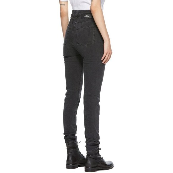 Won Hundred Marilyn B Jeans Size 30/32 US 8 Womens Gray $180 - Picture 16 of 16